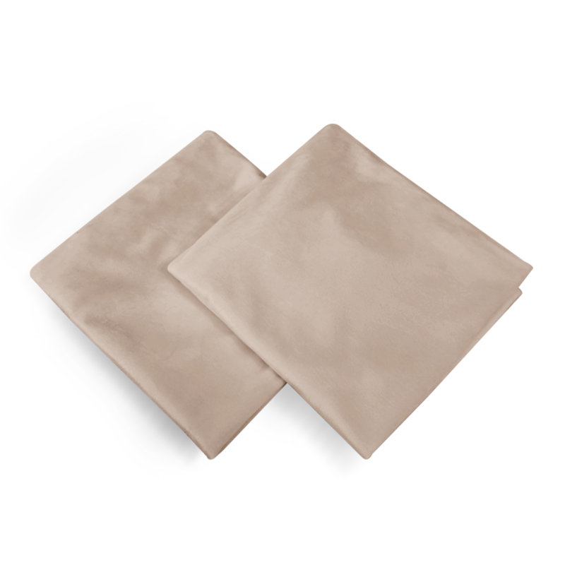 Cushion Cover, 31cm H x 51cm W x 1cm D, Beige