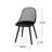 Modern Lily Chair For Outdoor - Black Polypropylene With Material And Base, 33.63 In. Height, 9.53 Lb Weight Outdoors Weather- Feature Elegant Design, Height-1717090402
