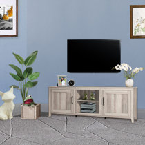 Entertainment Center For TVs Up To 60 TV Stand, Beige, 57% OFF