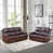 Brown Faux Leather