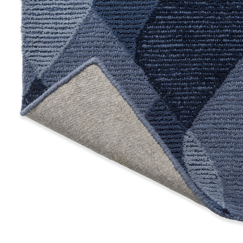 Wool Abstract Indoor Rug, Rectangle 4'7" x 6'7"