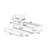 Wood Upholstered Platform Bed with Trundle and Headboard-45343382-45343383