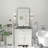 Molly Tempered Glass and Metal Framed French Cleat Mounted Wall Bathroom / Vanity Mirror-88169070-86873724-120985719
