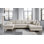 Scandic Lagom Corner Sofa Bed U-Shape