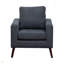 Fauteuil en velours 28,83 po Layke