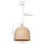Ulancy Dome Shaped Pendant Light, 1 Light-1818970670