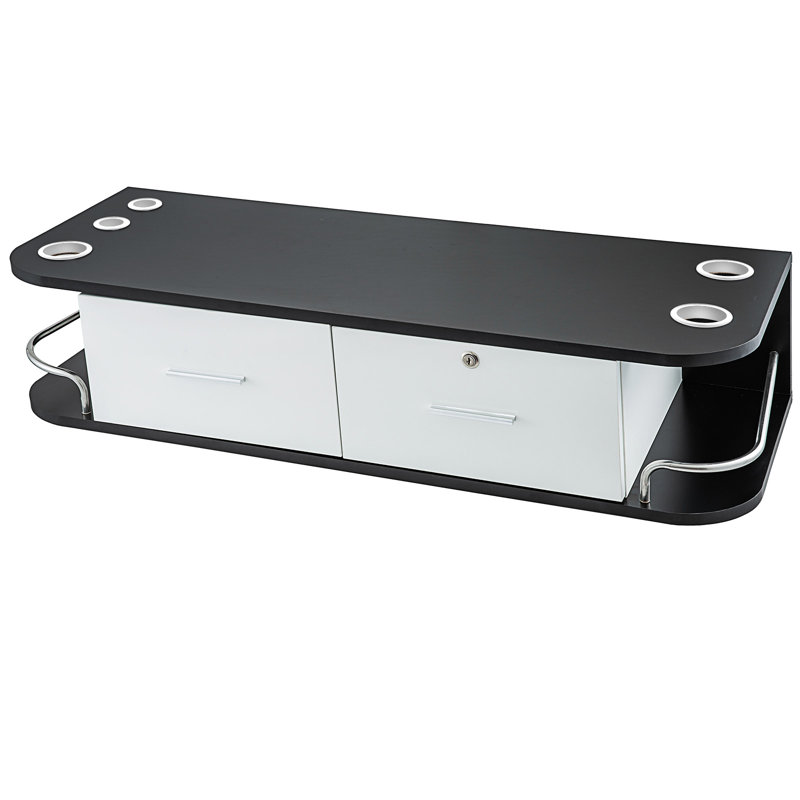 Rangement pour porte-outils en métal Lylam, Blanc / noir