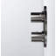 Ensemble de douche thermostatique à pression équilibrée 12 "Grey Gun