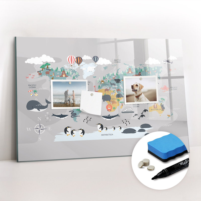 Magnetic Glass Dry Erase Board