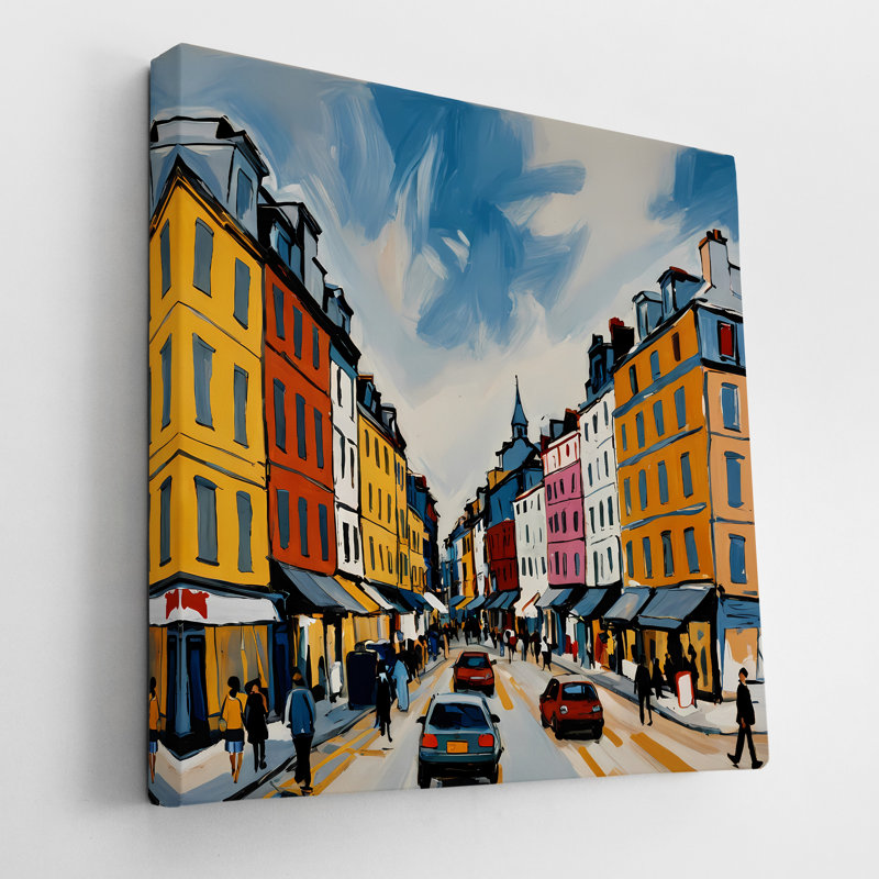 Streetlife Conversations I, 36" H x 36" W