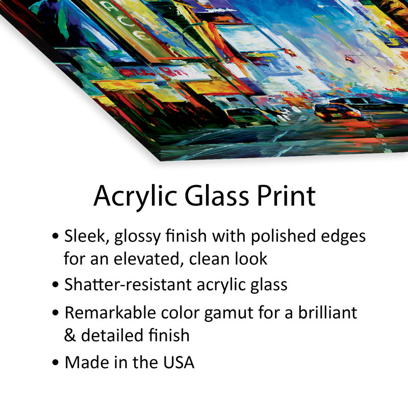 Impression sur verre acrylique Broadway