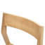 Chaise d'appoint moderne en bois massif Linzy-109178717