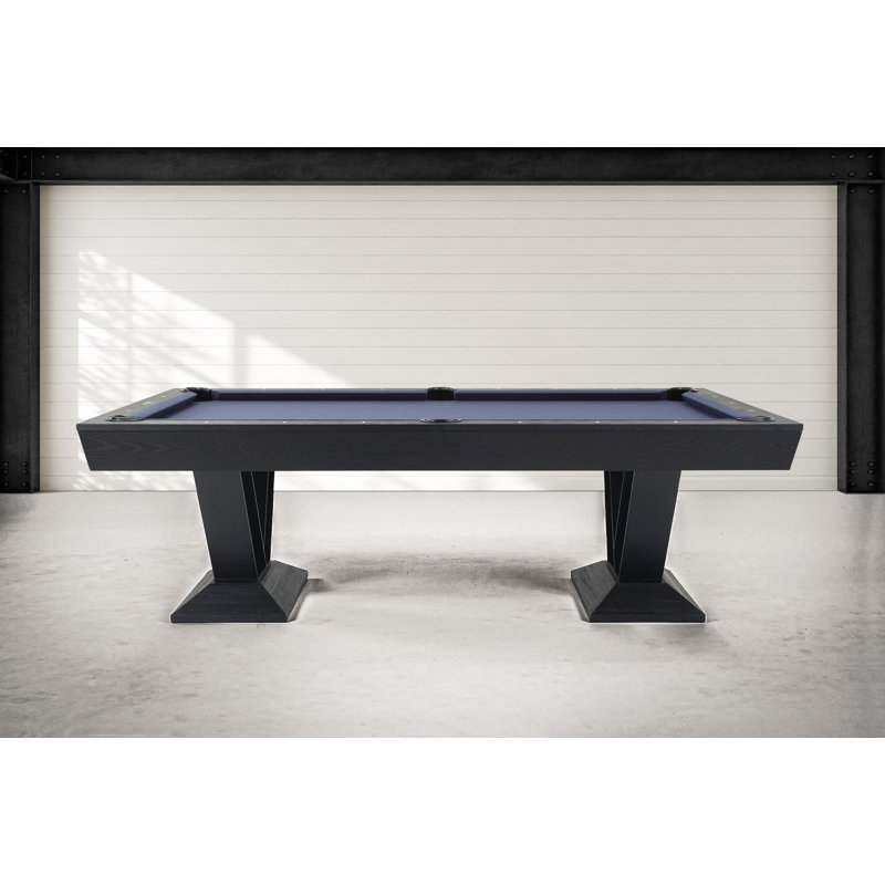 Savant 8' Slate Pool Table In Black Ash
