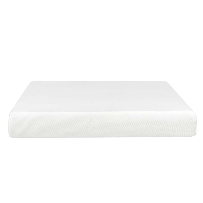 Matelas moelleux en mousse viscoélastique gélifiée de 8 po pour lit dans une boîte avec housse respirante en aloès blanc
