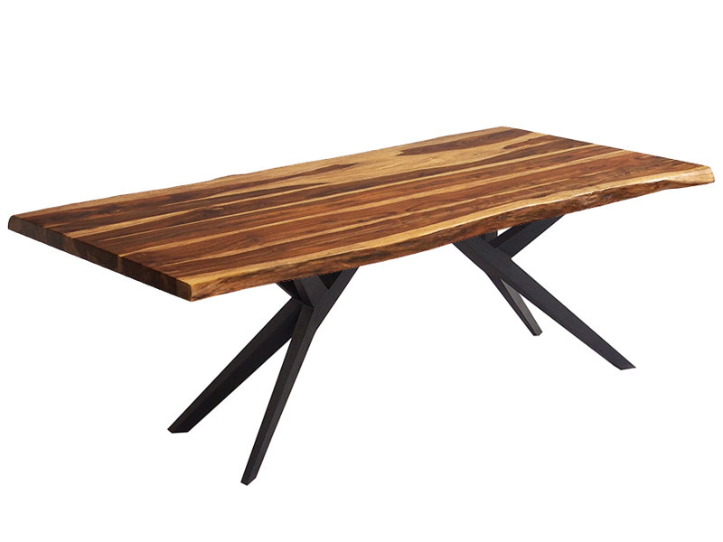 Table de salle à manger Chimereze, H 30 po x L 84 po x l 40 po, Sesham