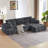 108.3" L-Shaped Sectional-1486845085