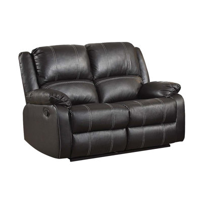 Causeuse inclinable en cuir synthétique Zuriel