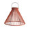 15" Solar Powered Integrated LED Outdoor Hanging Light