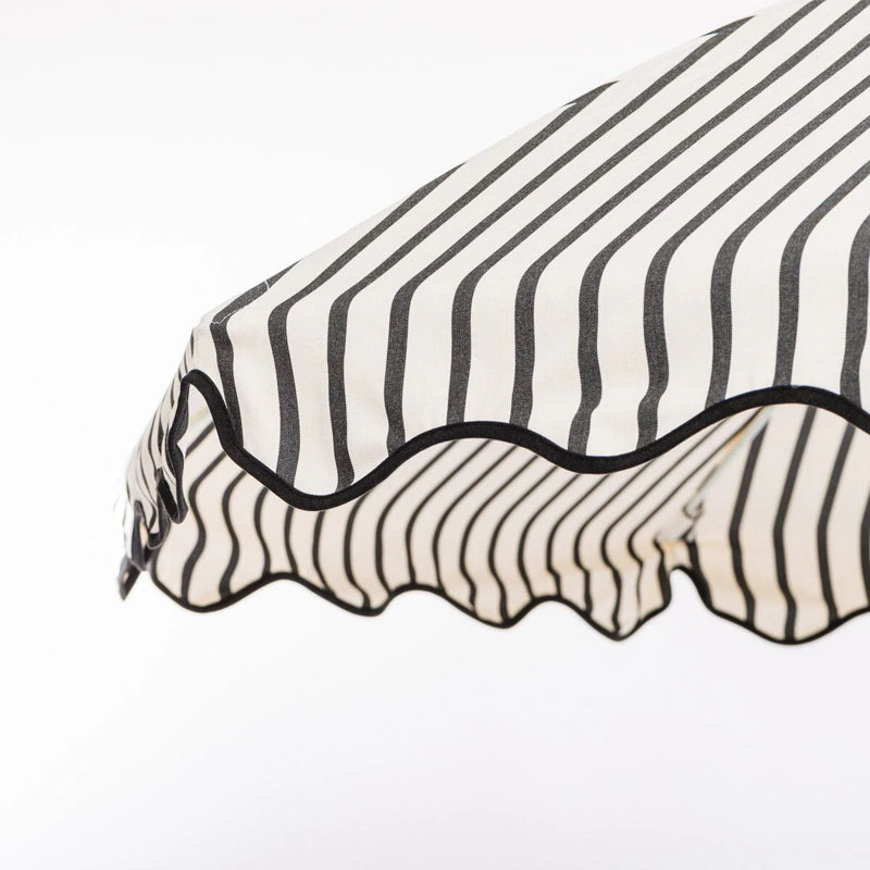 PARAPLUIE CLUB - RAYURE MONACO, Rayure noire