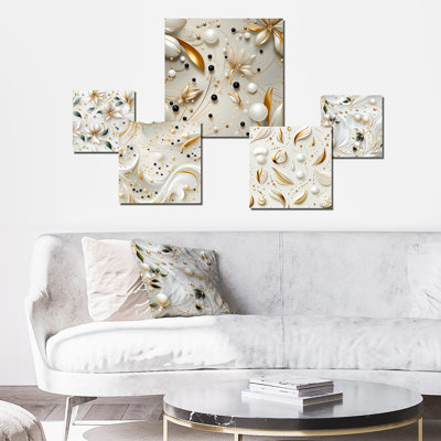 Rooney - Floral Wall Art Set Of 5