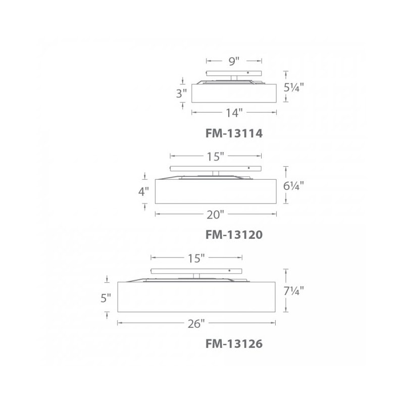 Armbruster Fabric LED Semi Flush Mount