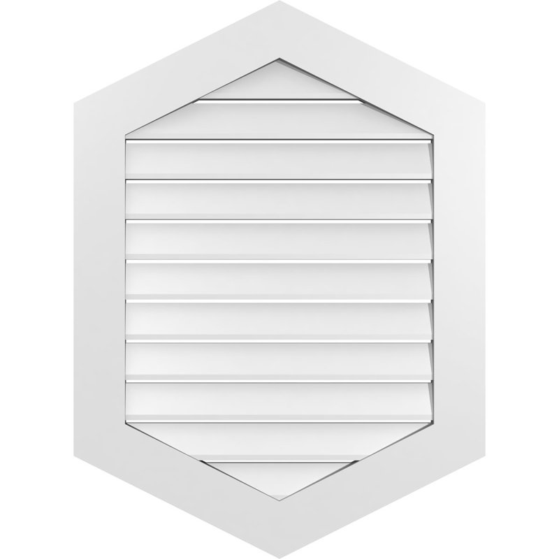 Pente verticale verticale en uréthane 6 pi, 38" H x 28" W x 1" D