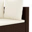  Ensemble de 10 chaises de patio brun, blanc crème-930073488-930073491