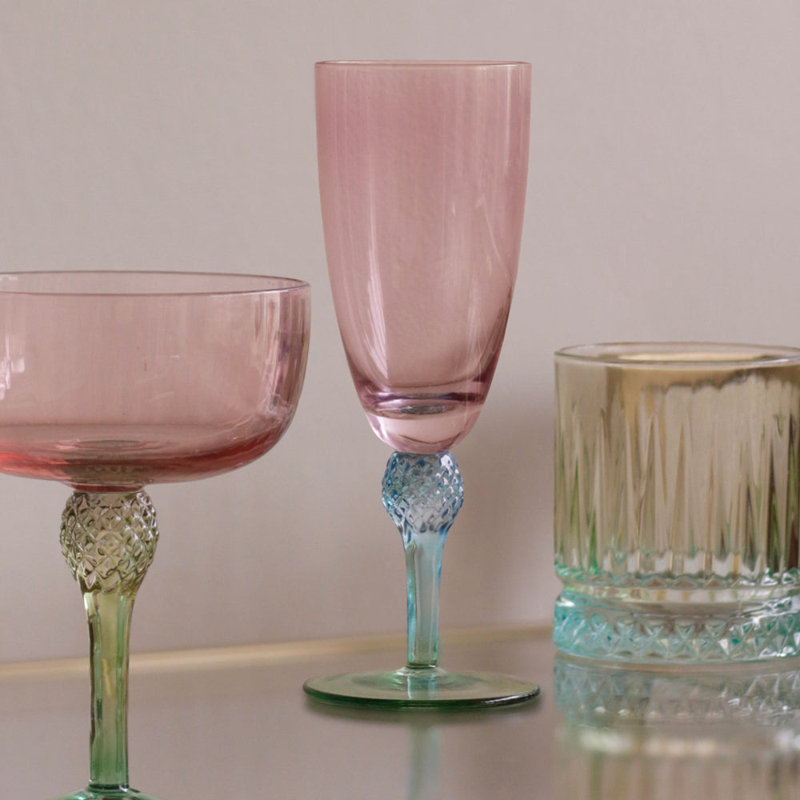 Glass Aquarelle Flute