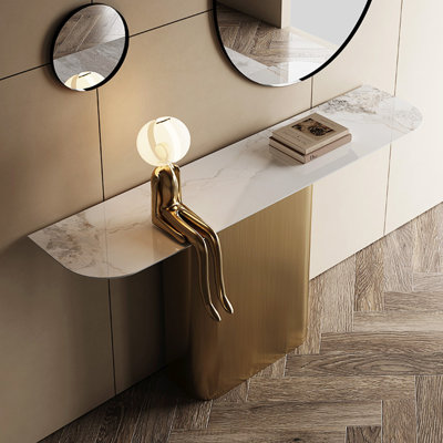 Italian minimalist modern console table