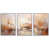 White Floater Framed
