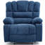 Fauteuil inclinable contemporain en chenille de 39 po de largeur avec chaleur et massage-1285444759