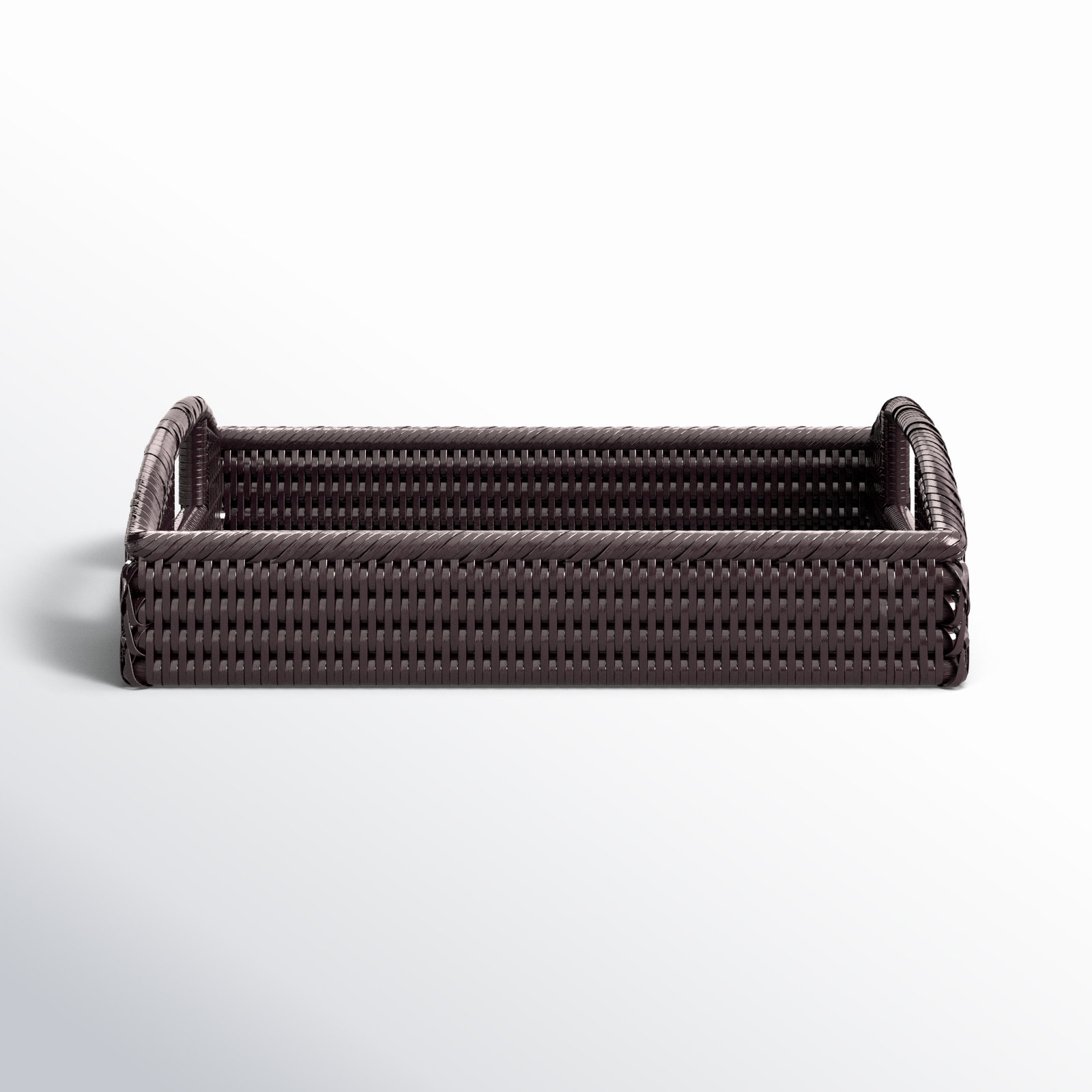Panya Decorative Tray, Tudor Black