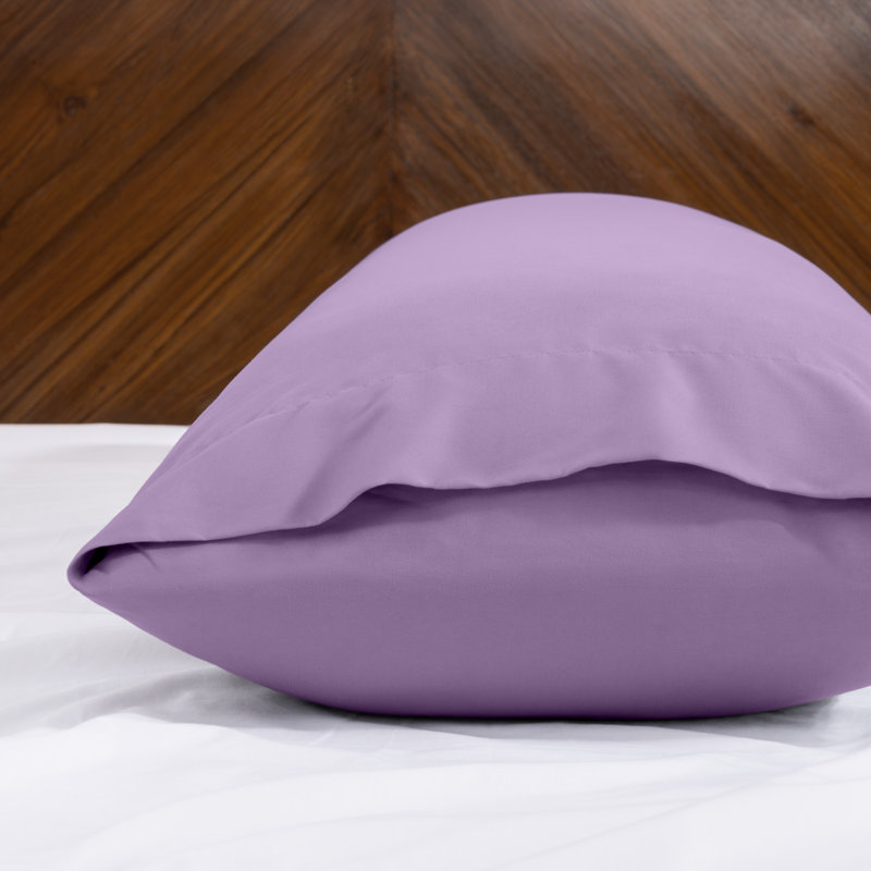 Fermeture de l'enveloppe du coussin en microfibre, Lavande