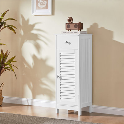 Amabilia 34.5" H x 13" L x 12" W Free-Standing Bathroom Cabinet