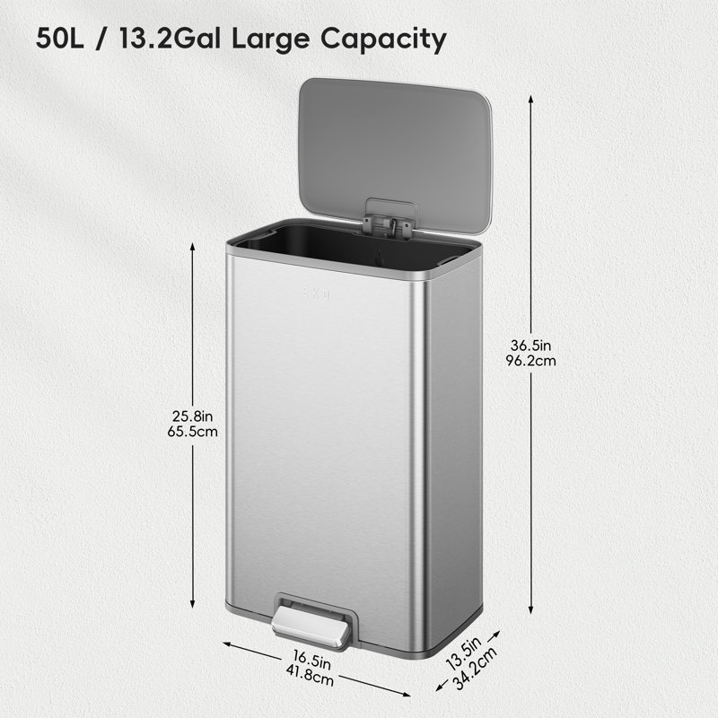 Poubelle Eko Marina 50l