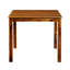 Ensemble de table classique et 4 chaises d'appoint en bois