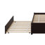 Lit double avec lit gigogne simple et tiroirs-2082056185
