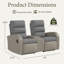 Outdoor Lounge Chair with Cushions-1424087447-1424087450