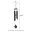 Carillon métallique 38 po H noir
