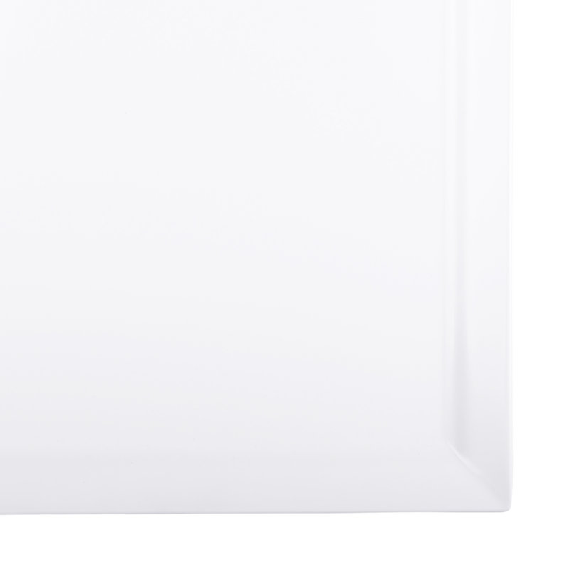 Elite Global Solutions Vogue Melamine Platter, 1" H x 14.75" W x 12.75" D