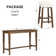 Desousa 2 - Person Four Leg Dining Set