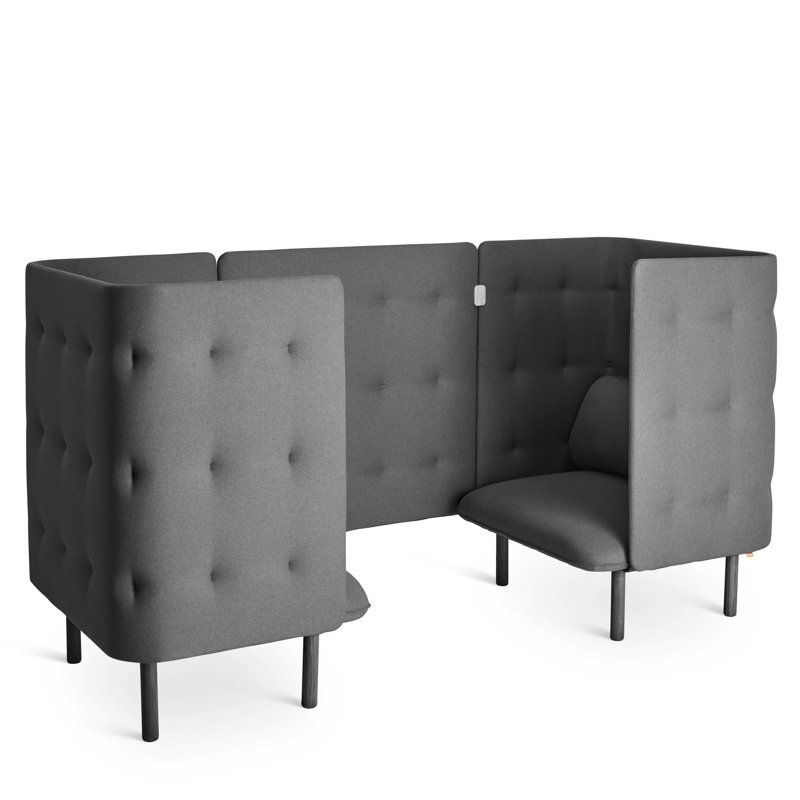 Chaise QT, Gris foncé
