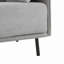 39" Vintage Grey Lounge Chair with Polyester Upholstery-1377184059-1377184053-1377184055