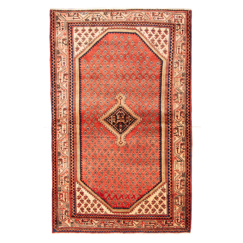 Tapis rouge Andelz 4 pi 3 po x 6 pi 11 po