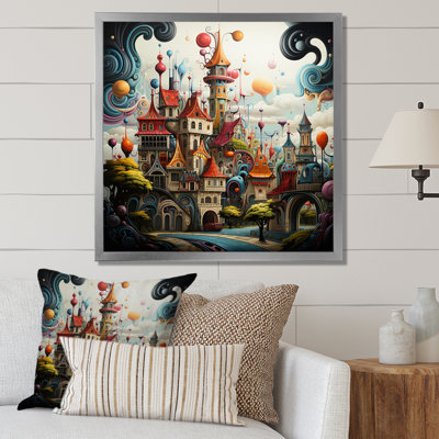 «Dreamy Castle I», reproduction sur toile