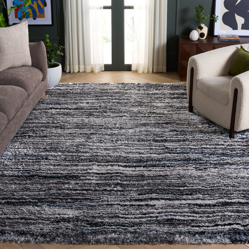 Cloud Shag Performance Abstract Rug, Rectangle 8' x 10'