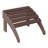 Lucus All-Weather Poly Adirondack Chair with Ottoman-1663242145