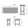 Arbnora 6 Piece Counter Height Dining Set