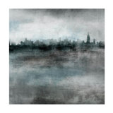 Misty Manhattan Print by Sofia Fox