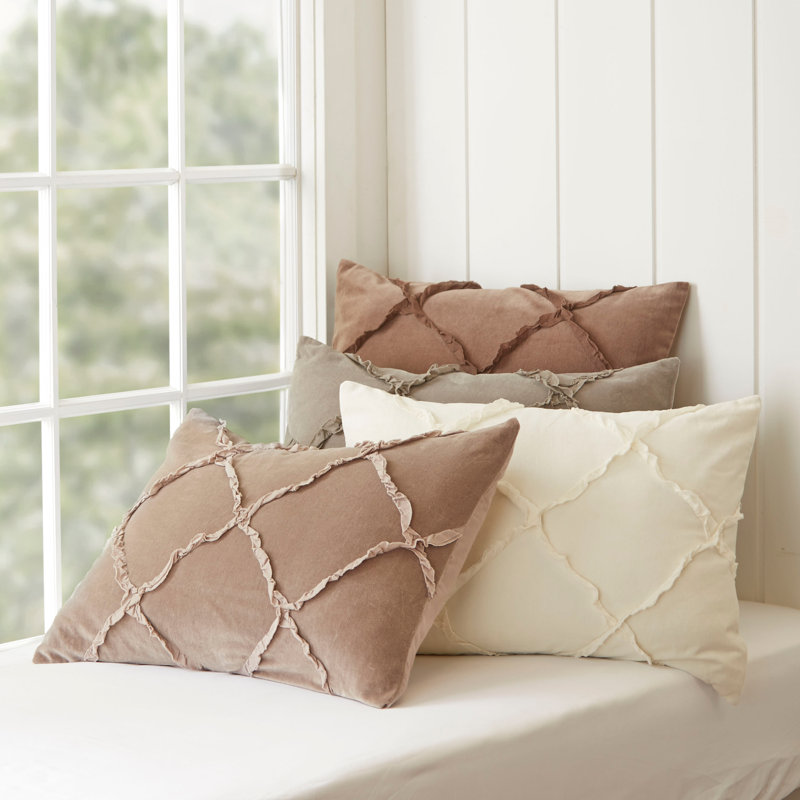 Cache-oreiller, Standard, Étain